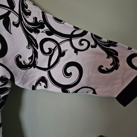 White House Black Market Women's Medium Paisley Sweater Dress - Picture 5 of 5